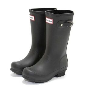 Hunter Classic Black Waterproof Boots -13 youth
